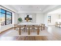 Elegant dining room featuring modern lighting and a spacious layout at 3286 Northside Nw Pkwy # 1007, Atlanta, GA 30327