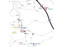 Location map highlighting Shoal Creek's proximity to schools, highways, shopping, and dining at 12110 Conrad Circle, Hampton, GA 30228