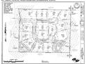 A neighborhood layout showcasing lot lines, easements, and street names for potential buyers at 476 Benson Meadows Dr, Dallas, GA 30157
