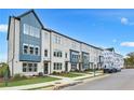 Beautiful new townhomes showcasing contemporary design, ample parking, and well-maintained grounds at 2637 Camphor Se Xing # 83, Smyrna, GA 30080