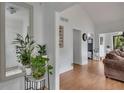 Open foyer with gleaming floors, a decorative mirror, and plenty of space at 810 Lismore Se # 10, Smyrna, GA 30080