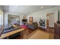 Comfortable living room with hardwood floors, recessed lighting, and neutral paint at 1920 W Forrest Ave, Atlanta, GA 30344