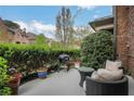 Cozy outdoor patio with comfortable seating and a grill for entertaining at 552 Micayne Se Cir # 1, Smyrna, GA 30082