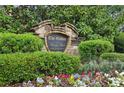 Stone entrance sign for 