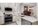 Modern kitchen featuring stainless steel appliances and spacious countertops at 850 Piedmont Ne Ave # 1206, Atlanta, GA 30308
