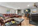 Spacious living room with hardwood floors, natural light, and cozy seating area at 3189 Bellgreen Way, Decatur, GA 30032