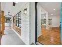 View from the front door into the entryway revealing hardwood floors and a bright, open interior at 3356 Thornewood Dr, Atlanta, GA 30340