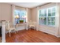 Cozy sitting area with wood floors, natural light, and elegant decor at 1107 Fieldstone Dr, Canton, GA 30114
