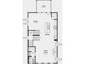 Open-concept floor plan with a spacious kitchen, dining area, and great room at 3726 Willingham Sw Run, Marietta, GA 30008