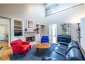Spacious living room with a fireplace and built-in shelving at 1864 Crestridge Ne Pl, Atlanta, GA 30345