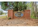 Grove Park brick community sign at 3227 Grove Trl, Acworth, GA 30101