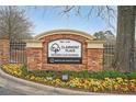 Entrance sign for Clairmont Place, an independent living community for seniors and Montclair Assisted Living at 1800 Clairmont Lk # 221, Decatur, GA 30033