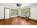 Bright and airy living room featuring hardwood floors and fresh white walls at 434 Mac Johnson Nw Rd, Cartersville, GA 30121