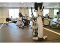 Gym with an assortment of fitness equipment and mirrors for a full view at 970 Sidney Marcus Ne Blvd # 2203, Atlanta, GA 30324