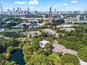 Scenic aerial view overlooking the city skyline, showcasing lush greenery and surrounding landscape at 821 Ralph Mcgill Ne Blvd # 3337, Atlanta, GA 30306