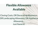 Text that says: Flexible allowance available for closing costs, or decorating, landscaping, or appliance allowance at 821 Ralph Mcgill Ne Blvd # 3337, Atlanta, GA 30306
