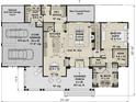 Detailed floor plan showcasing the layout of the home's first floor, including the kitchen and Primary suite at 00 Daxton Dr (Lot 74), Canton, GA 30115
