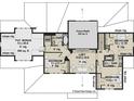 Home's second-story floor plan featuring bedrooms, a loft, a bonus room, and bathroom layouts at 00 Daxton Dr (Lot 74), Canton, GA 30115