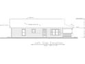 The left side elevation showcases Hardi-plank siding, a fiberglass shingle roof, and a charming porch at 305 Henry Aaron Sw Ave, Atlanta, GA 30310