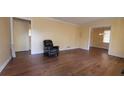 Inviting living room with beautiful hardwood floors, neutral walls, and plenty of natural light at 340 Adelle Se St, Atlanta, GA 30315