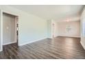 Bright living room featuring modern floors and neutral walls at 1105 S Parkwood Dr, Forest Park, GA 30297