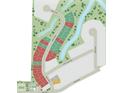 Community map showcasing the neighborhood layout with lot locations, amenities, and nearby streets at 3961 Brushy St, Powder Springs, GA 30127