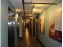 Hallway with artistic design elements leads to units 2 and beyond at 319 Atlanta Se St # 317, Marietta, GA 30060