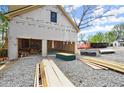 Attached two-car garage with modern construction and ample space at 1430 Oconee Ne Pass, Brookhaven, GA 30319