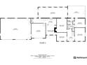 Detailed floor plan of the home showing layout of rooms, dimensions, and features of the home at 2940 Blue Sky Pl, Marietta, GA 30068