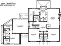 Upper level floor plan featuring Primary bedroom, Primary bathroom, three bedrooms, a playroom, and storage space at 1445 West Wesley Ne Rd, Atlanta, GA 30327