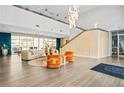 Bright building lobby features lounge seating, high ceilings and lots of natural light at 711 Cosmopolitan Ne Dr # 213, Atlanta, GA 30324