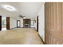 Inviting living room with brick fireplace and lots of natural light at 2846 Spring Lake Dr, Buford, GA 30519