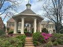 Beautiful gazebo with brick steps and flower beds in The Gates at Parkside Village community at 611 Parkside Village Nw Way, Marietta, GA 30060