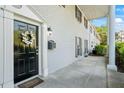 Charming home exterior with a black front door adorned with a floral wreath at 3689 Essex Ave # 16, Atlanta, GA 30339