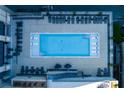 Community features a large outdoor pool with plenty of deck chairs at 3040 Peachtree Nw Rd # 511, Atlanta, GA 30305