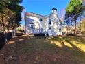 Expansive backyard featuring a deck perfect for outdoor entertaining and Gathering time at 505 Tilbury Dr, Suwanee, GA 30024