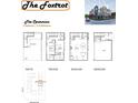 Centurion floorplan showing 2 bedrooms with 2.5 bathrooms with rooftop terrace and garage at 1968 8Th St, Chamblee, GA 30341