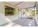 Spacious front porch, perfect for relaxing, with a view of the charming neighborhood at 269 Moreland Way, Atlanta, GA 30354