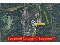 Aerial map highlighting the location of 703 Gettysburg Place, near Cherokee Country Club at 703 Gettysburg Pl, Atlanta, GA 30350