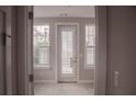 Bright bedroom with white-trim, white shutters and gray walls at 600 Broadview Ne Ter, Atlanta, GA 30324