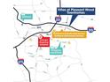 Community map showing proximity to Walmart, schools, hospital, shopping, and highways at 4277 Arcadia Dr, Decatur, GA 30034