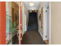Grand foyer with patterned carpet and staircase leading to the upper level of the home at 462 N Highland Ave, Atlanta, GA 30307