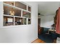 View of the interior featuring an open floor plan and hardwood floors at 5335 Old Floyd Sw Rd, Mableton, GA 30126