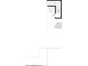 Second floor plan showing a storage and attic access area with stairs at 76 English Barn Way, Hiram, GA 30141