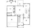 Main floor plan featuring a two-car garage, kitchen, breakfast, living, and dining rooms at 484 Charleston Pl, Villa Rica, GA 30180
