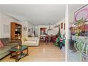 Bright living room features hardwood floors, comfortable seating, and ample natural light at 1261 Lavista Ne Rd # J-4, Atlanta, GA 30324