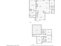 Detailed floor plan showcasing the layout of both floors at 6420 Beacon Station Dr, Cumming, GA 30041