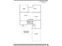 Detailed basement floor plan showing the layout and dimensions of the 2776 sq ft space at 407 Thunder Rd, Buford, GA 30518