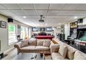 Finished basement featuring a pool table, TVs, and game machines, great for recreation and fun at 7635 Blandford Pl, Atlanta, GA 30350