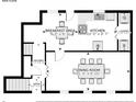 The main floor plan shows the kitchen, dining room, breakfast area, foyer, hallway, and laundry room at 2645 Davenport Rd, Duluth, GA 30096